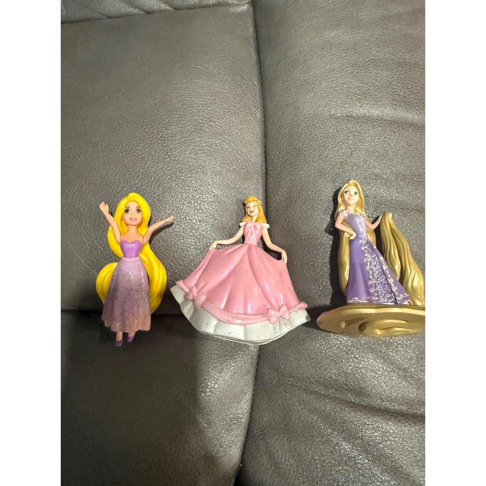 Disney Princess Tangled Rapunzel Mini Figurines Set‎ 3 Dolls Toys